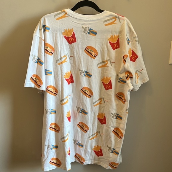 McDonald’s Graphic Tee Shirt NWT Size 3XL Mens Meal Fries Burger - Picture 5 of 8